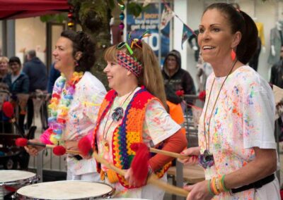 The Samba Sisters at Dumfries Pride 2018