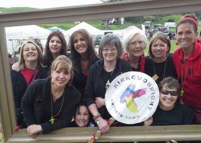 The Samba Sisters in Kirkcudbright 2015