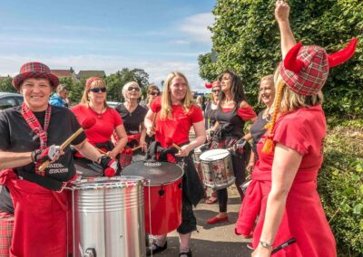 The Samba Sisters in Largs 2017
