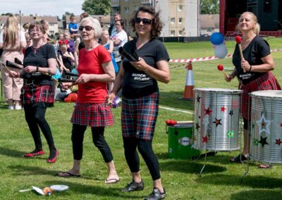 The Samba Sisters in Lochside 2017
