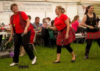 The Samba Sisters at Stranraer Park Fest 2016
